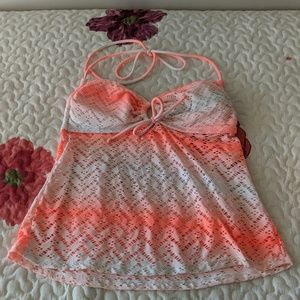 Ombre tankini top
